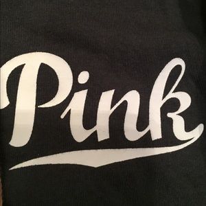 VS Pink XS Long sleeve hoodie tee